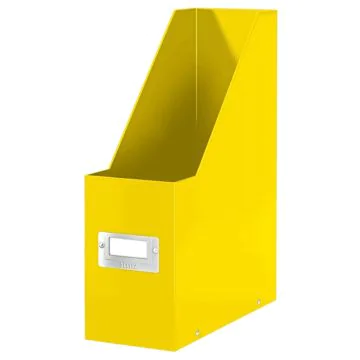 Photo Porte-revue A4+ WOW en carton - Dos de 103 mm - Jaune LEITZ Image