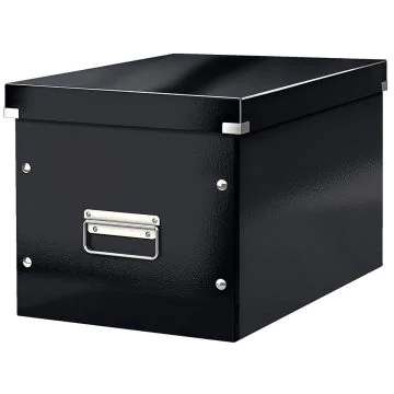 Photo Boite de rangement - 320 x 320 x 310 mm - Noir LEITZ Wow Image