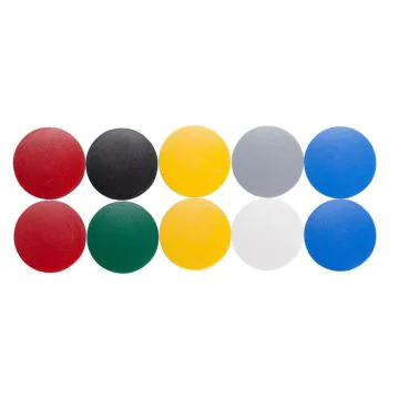Photo MAUL : Lot de 10 aimants ronds - 32 mm - Assortiment 61632-99