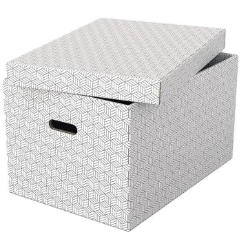 Photo Boite de rangement - 355 x 510 x 305 mm - Blanc ESSELTE Home L
