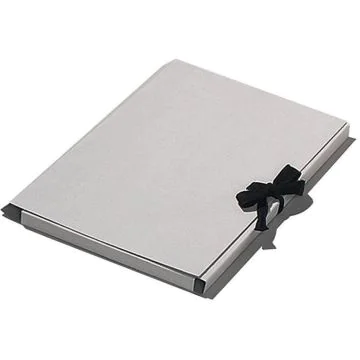 Photo Carton à dessin à ruban - A3 - Gris FOLIA Exemple