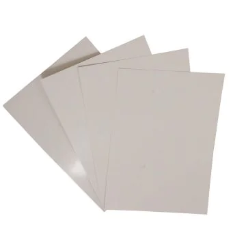 Photo Plat de couverture pour reliure A4 - Carton Blanc PAVO Chromolux Lot de 100 (8011025) image