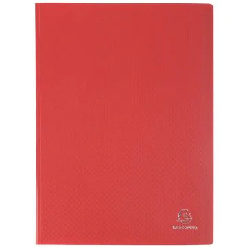 Photo Protège-documents de 40 vues - Rouge EXACOMPTA Opaque Image