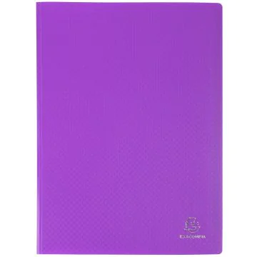Photo Protège-documents de 60 vues - Violet EXACOMPTA Opaque Image