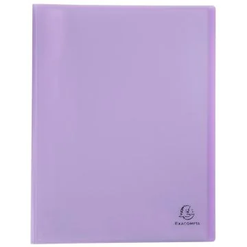 Photo Protège-Documents de 80 Vues - Mauve EXACOMPTA Chromaline Pastel