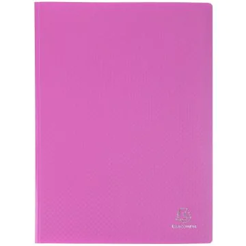 Photo Protège-documents de 120 vues - Rose EXACOMPTA Opaque Image