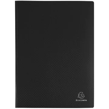 Photo Protège-documents de 160 vues - Noir EXACOMPTA Opaque Image