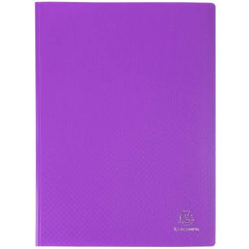 Photo Protège-documents de 160 vues - Violet EXACOMPTA Opaque Image