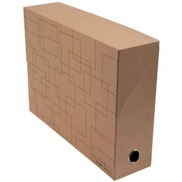 Photo Boîte de transfert - Dos 90 mm - Motifs géométriques EXACOMPTA Eterneco