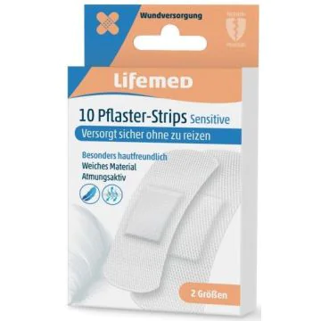 Photo Pansements pour peau sensible - 2 tailles LIFEMED Sensitive