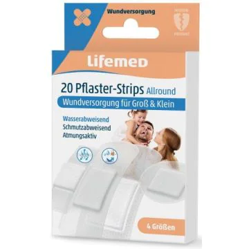 Photo Pansements imperméables - 4 tailles LIFEMED Allround 