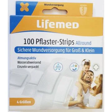 Photo Pansements imperméables - 4 tailles LIFEMED Allround 