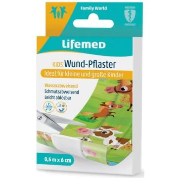 Photo Pansements à découper pour enfants - 500 x 60 mm - Animaux LIFEMED