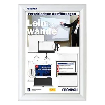 Photo Cadre porte-affiche sécurisé - Ininflammable - Format A4 : FRANKEN BS1801