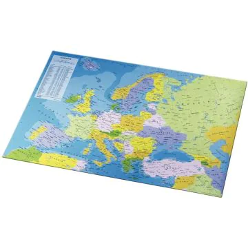 Photo Sous-mains - Carte d'Europe - 530 x 400 mm : ESSELTE 32189