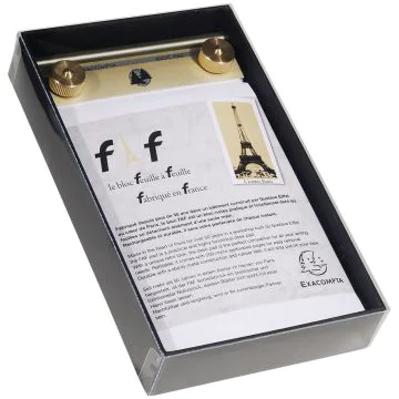 Photo Bloc-notes FAF n° 2 avec recharge - Feuilles unies EXACOMPTA Image