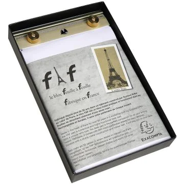 Photo Bloc-notes FAF n° 3 avec recharge - Feuilles unies EXACOMPTA Image