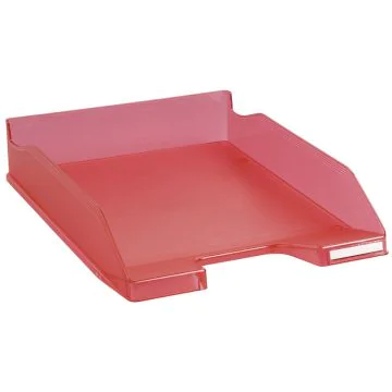 Photo Corbeille à courrier Combo - Framboise translucide EXACOMPTA Image