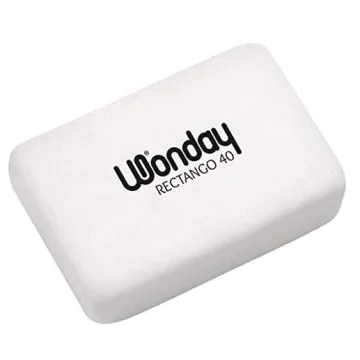 Photo Gomme en plastique - Blanc WONDAY Rectango