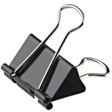 Photo Pince double clip - Largeur 51 mm - Noir WONDAY