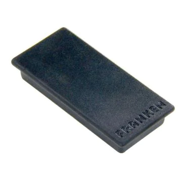 Lot de 10 Aimants - 50 x 23 mm - Noir : FRANKEN