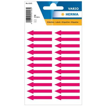 Photo HERMA : Etiquettes symboliques -  Flèches (Signalétique)