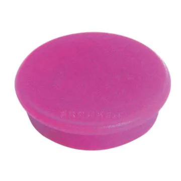 Photo Lot de 10 Aimants ronds - 32 mm - Rose : FRANKEN