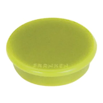 Photo Lot de 10 Aimants ronds - 32 mm - Vert clair : FRANKEN