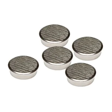 Photo Aimants ronds - 10 mm - Chrome FRANKEN HMS13 Lot de 6