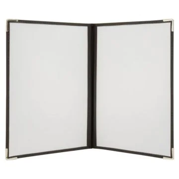 Photo Protège-menu transparent A4 - Pour 4 visuels SECURIT Crystal