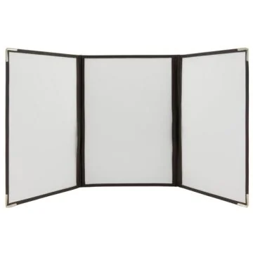 Photo Protège-menu transparent A4 - Pour 6 visuels SECURIT Crystal