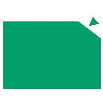 Photo Feuille magnétique inscriptible - Vert - 200 x 295 mm : FRANKEN MP841 02