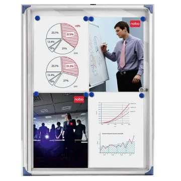 Photo Vitrine d'intérieur PACIFIC extra plate - 510 x 370 mm : NOBO 1901798