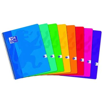 Photo OXFORD : Cahier à spirale - 180 pages à grands carreaux - 240 x 320 mm - 100104752