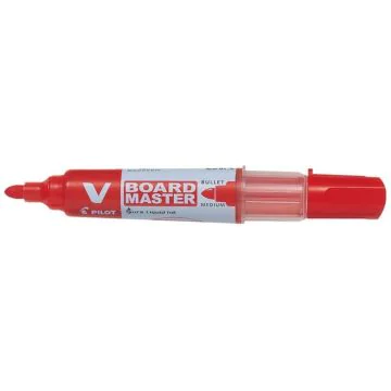 Photo Marqueur pointe ogive 2,3 mm - Rouge PILOT V BOARD MASTER