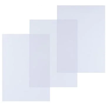 Photo Couverture transparente pour reliure A4 - PVC 0,15 mm Pavo