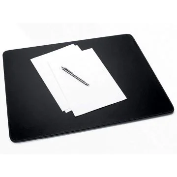 Photo SIGEL SA106 : Sous-mains Eye Style - 600 x 450 mm - Simili cuir - Noir/blanc
