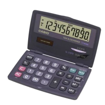 Photo Calculatrice de poche - SL-210 TE : CASIO 5215508