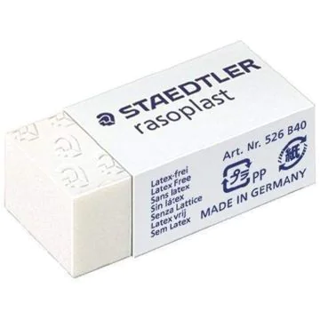 Photo STAEDTLER : Gomme plastique Rasoplast - 526 B40