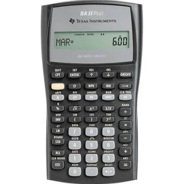 Photo TEXAS INSTRUMENTS : Calculatrice - BA II Plus college