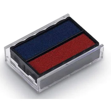 Photo TRODAT : Cassette pour Print Dater 4850L - Bleu/Rouge 4850 à 2 6/4850/2
