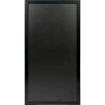 Ardoise murale - Cadre en bois Noir - 600 x 1150 mm SECURIT Image