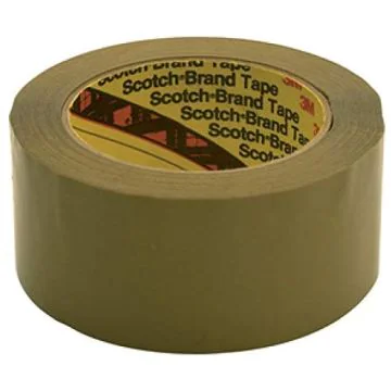 Ruban adhésif 375E d'emballage - 50 mm x 66 m - Marron SCOTCH