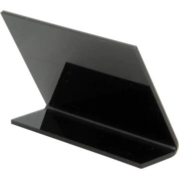 Ardoise de table inclinée - 52 x 74 mm : SECURIT L-Boards Lot de 5 Modèle