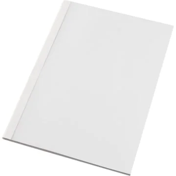 Chemises pour thermo reliure - 40-50 feuilles A4 - Blanc : GBC ThermaBind Optimal Lot de 100 Image