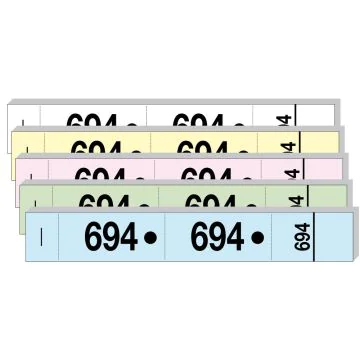 TICKETS Vestiaires : Bloc de 50 coupons Modèle