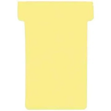 Photo Fiches T - Indice 2 - Jaune : FRANKEN Lot de 100