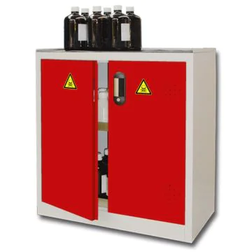 Armoire rouge pour produits dangereux - 155 Litres TRIONYX AZ110R