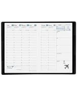 Agenda de poche 2024 - Affaires Equology - 100 x 150 mm - Rouge QUO VADIS