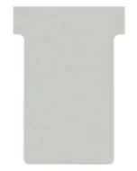 Fiches T - Indice 2 / 60 mm - Gris : NOBO Lot de 100 Modèle